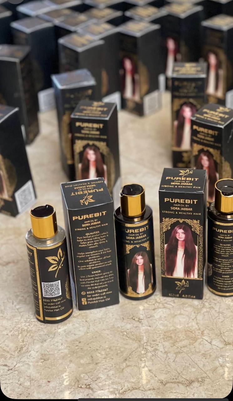 Purebit HairOil By Sidra Jabbar (150 ML)